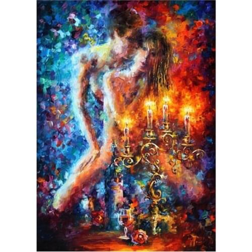 Frameless diy painting by numbers wall decor picture by numbers for home decor 4050cm explosion of love