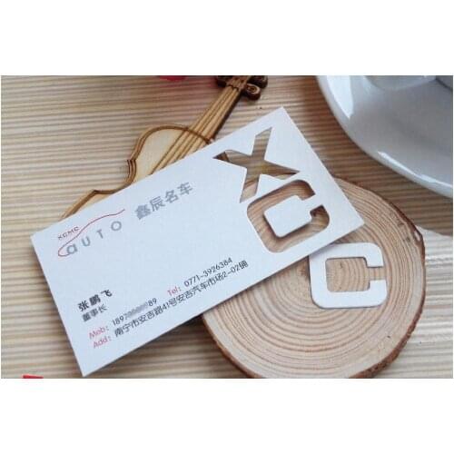 Custom/ customized two side printing Personalize paper matt visit name display business card printing