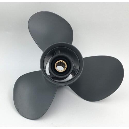 For HONDA 35-60h p 58130-ZV5-000ZA 3 Blades Outboard Boat Propeller Motors Marine Propeller Aluminum Alloy 11 1/4x13