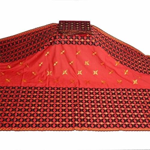 2020 Latest High Quality Embroidered african Lace Fabric 5+2 Yards/Set Swiss Voile Lace In Switzerland For Women Dress! WXF88183