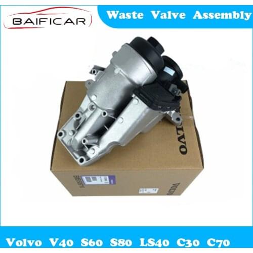 Baificar Brand New Genuine Waste Circulation Valve Assembly Crankshaft Ventilation Box for Volvo V40 S60 S80 LS40 C30 C70