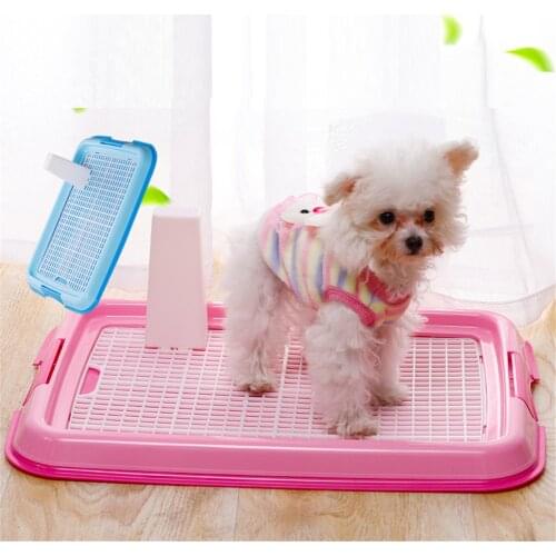 Training Pads Toilet for Puppies and Small Pets Square Pet Training Toilet with Tray for Small Dogs Potty Pet Supplies