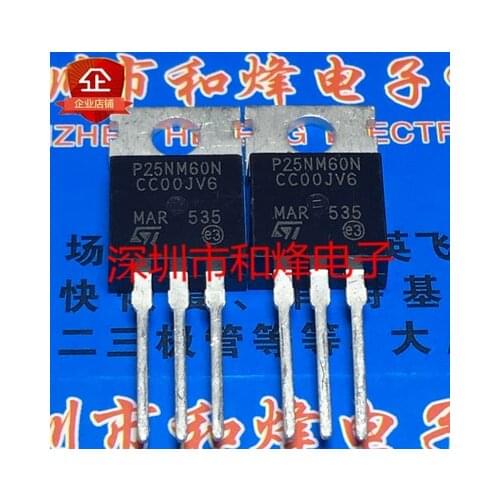 Original New 5pcs/ STP25NM60N P25NM60N BDT96 TO220 TO-220