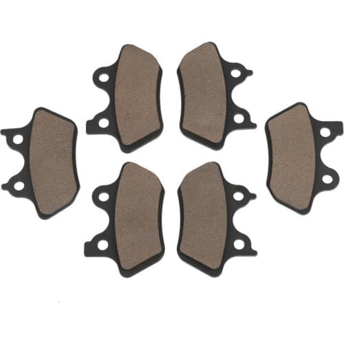 Motorcycle Front Rear Brake Pads For Harley Touring Electra Street Glide Dyna Sportster