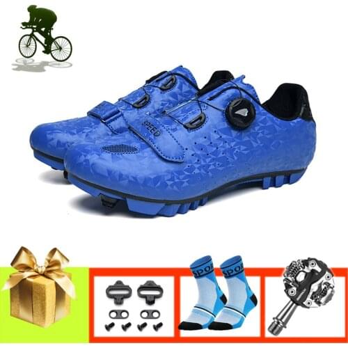 Professional bicycle sneakers men women sapatilha ciclismo mtb SPD pedals breathable self-locking ultralight racing sport shoes