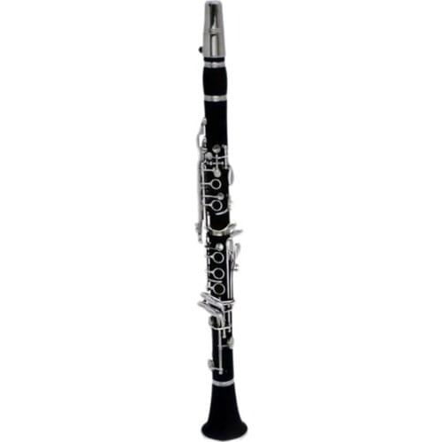 High Quality 17 key Ebonite body Nickel plated C Key clarinet