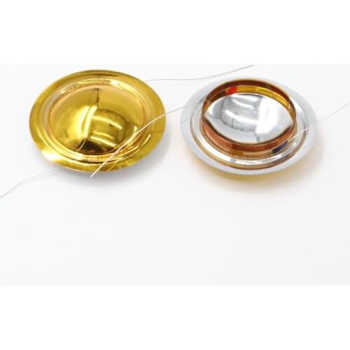 1 inch 25.4mm 25.5mm Tweeter Voice Coil Gold resin film Membrane Treble Speaker Repair accessories 8ohm 15W DIY Parts