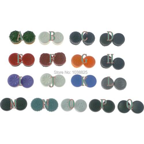 20pcs/lot For xbox one controller for xboxone gamepad CQC FPS analog button extenders rubber joystick cap(24 colors available)