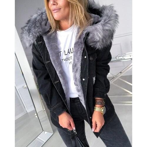 Ang fou Womens Denim Jackets