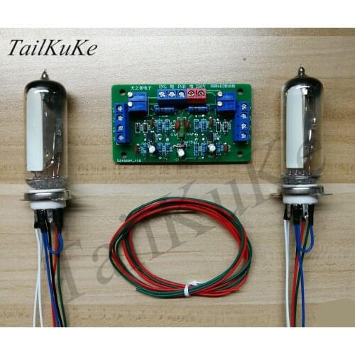 Dual 6E2 Tube Cat Eye Driver Board Kit DIY Amplifier