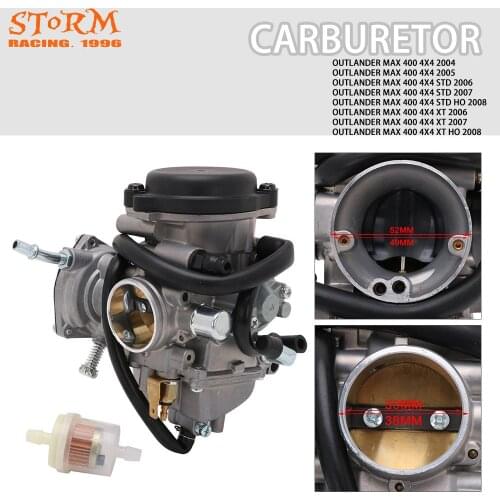 For PD33J 33mm PD33 OUTLANDER MAX 400 STD HO XT 2004 2005-2007 2008 Motorcycle Aluminum Carburetor Carburador With Power Jet