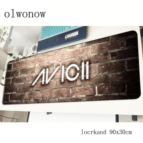 Avicii mouse pad 900x300x3mm cheapest mousepads best gaming mousepad gamer HD print personalized mouse pads keyboard pc pad