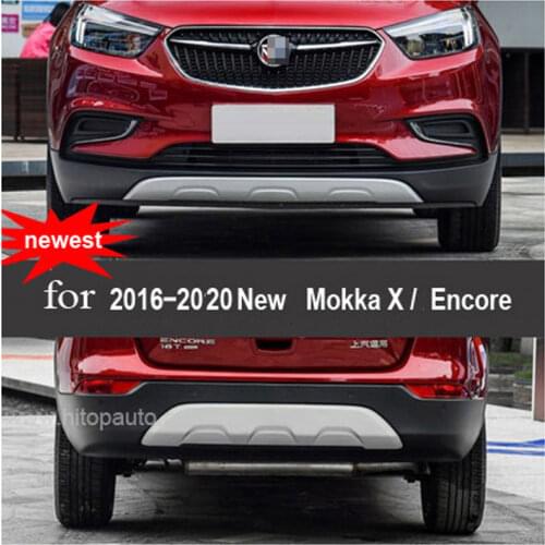 HOT stainless steel bumper cover protection skid plate bull bar for Opel Mokka X for Buick Encore 2013-2015 or 2016-2020year