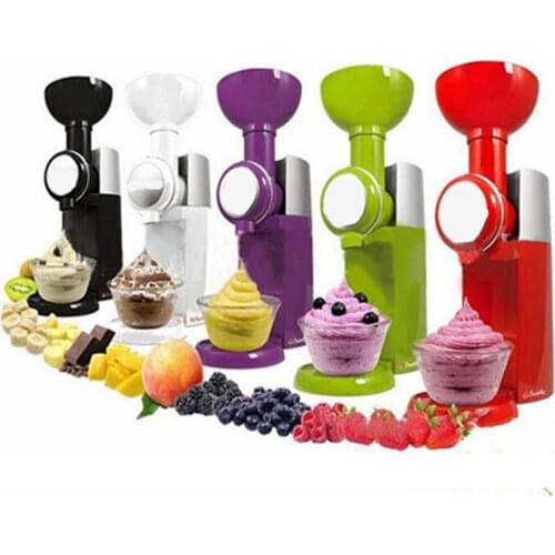 Ice Cream Machine Maker Milkshake Machine Automatic Frozen Fruit Dessert Machine Fruit