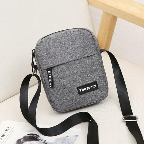 Mens BAG Fashion Nylon Small Bag Casual Men Mini Handbags Male Cross Body Shoulder Messenger Bags For Men Purses and Handbags