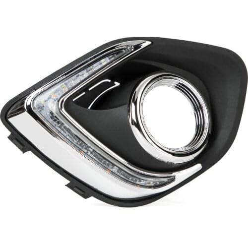 Front LED DRL for Mitsubishi RVR ASX Outlander Sport 2013 2014 2015 Running Lights Daytime Daylight 12v lamp car-Styling light