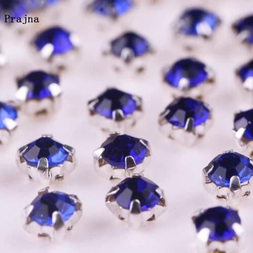 Prajna Rhinestone Strass Beads Claw Crystal Rhinestones For Wedding Dress Clear Glass Thermo Rhinestones Applique Decoration DIY