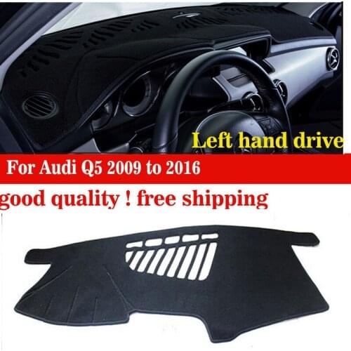 Car dashboard avoid light pad instrument platform For Audi Q5 2009 to 2016 years dashboard protection pad Car sticker for car