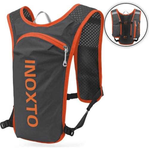 KoKossi Profession Running Backpack Trail Bicycle Cycling 5L Rucksack Men Women Waterproof Lightweight Bags Hydration 1.5L Water