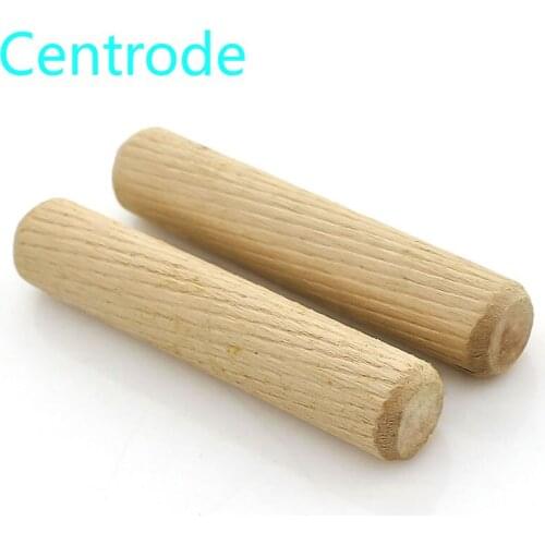 Furniture connector High-quality Dutch wooden stick home connector round wooden plug twill wooden pin M6M8M10M12 50pcs