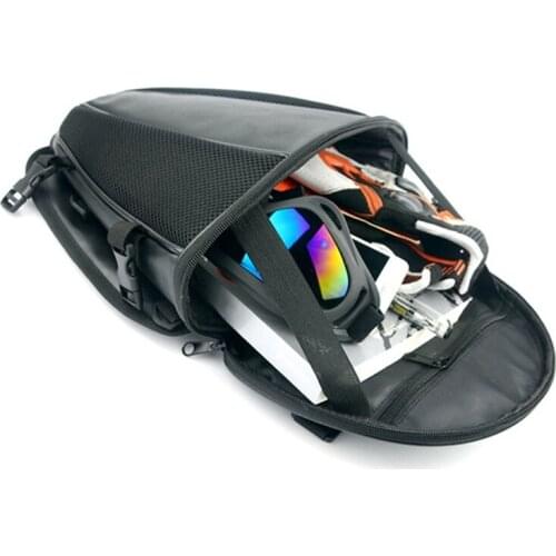 Motorcycle Bike Sports Waterproof Back Seat Carry Bag Luggage Tail Bag Saddlebag Bicycle Motorbike Tail Bag Riding Backpack