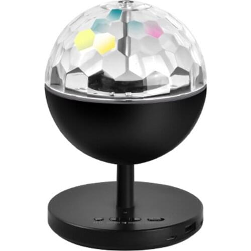 Rotating Dj Lighting with Remote Control Bluetooth Speaker, Strobe Lamp 7 Colors Light for Outdoor Indoor Parties