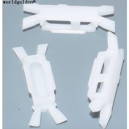 Worldgolden 100pcs auto fasteners Door Strip Retaining Clip for FIAT 7078732