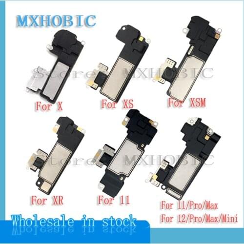 5pcs/lot Ear Speaker For iPhone 11 12 Pro Max 12 mini Earpiece Earspeaker Sound Parts Replacement