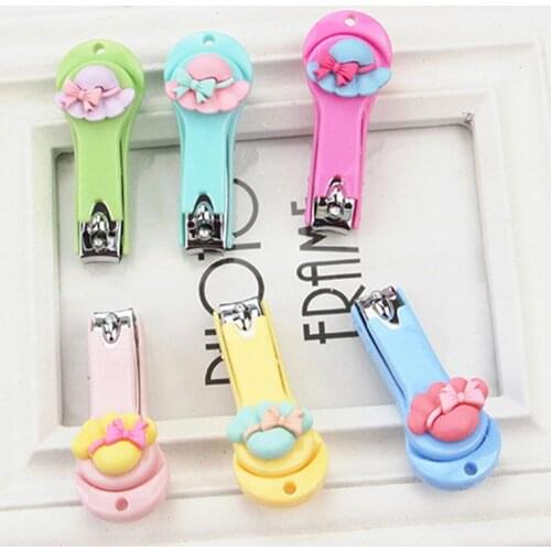50% Hot Sale 1Pc Portable Kids Cartoon Stainless Steel Manicure Nail Clipper Toenail Trimmer
