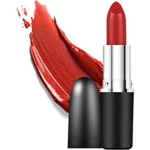 6 Pieces OEM Private Label Best Waterproof Long Wear lipstick Dark Rose Organic Kiss lipstick Mented Lips Makeup Bulk Sale 2020