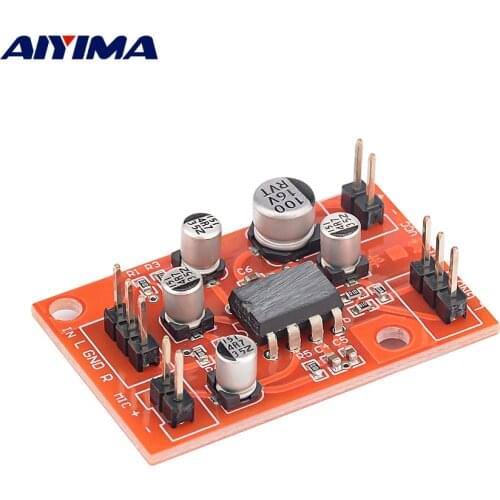 AIYIMA Karaoke Vocal Elimination Circuit Except Human Voice With Microphone Signal Input For Amplifier Audio K Song