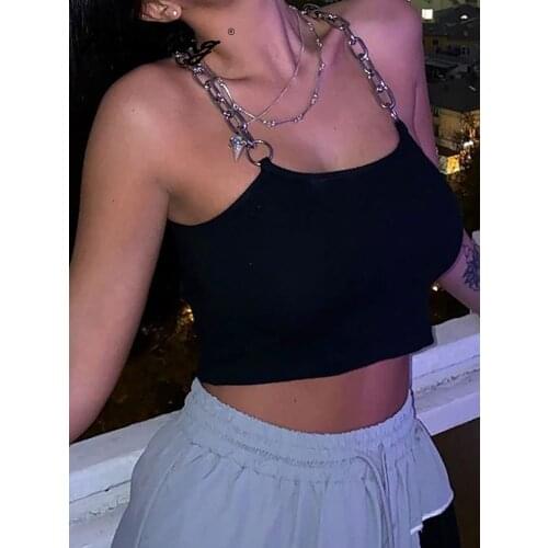 FITSHINLING Women's Crop Tops