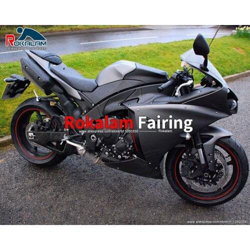Fairing Set For Yamaha YZF1000 2012 2013 2014 R1 12 13 14 Black Silver Motorcycle Body Kit (Injection Molding)