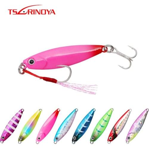 TSURINOYA Fishing Lure Shore Jig ARROW 7g 14g 18g Freshwater Saltwater Trout Bass Bait Long Casting Metal Artificial Lure