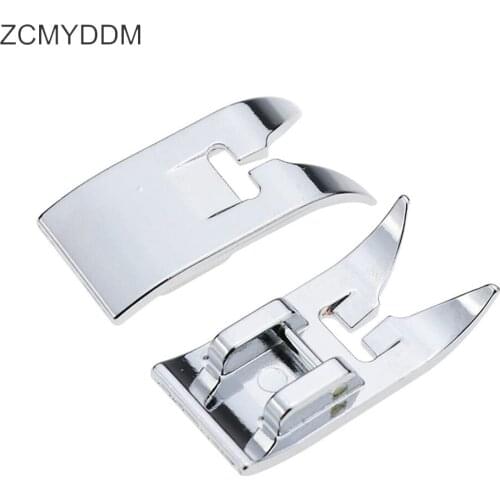 ZCMYDDM 1PC Universal Zig Zag Presser Snap On Foot for Non-stick Snap On Sewing Presser Foot DIY Sewing Machine Parts