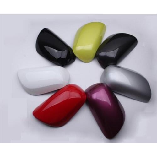 QDAEROHIVE Side Mirror Covers Caps chrome door mirror cover high quality car styling for toyota YARIS 2008-2013