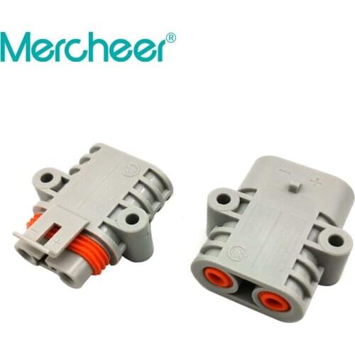 MCAnderson 50A connector parking air conditioner docking plug accessories 24v cargo/car power supply 12V double insurance buckle