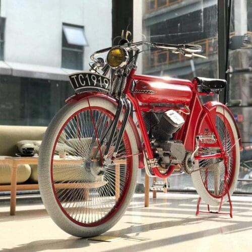 TC1919 Retro Motorized Bicycle Badass Fuel bicycle ODD Machine Two Stroke Engined Bike Motorized Bike Chopper Highly Custom Made