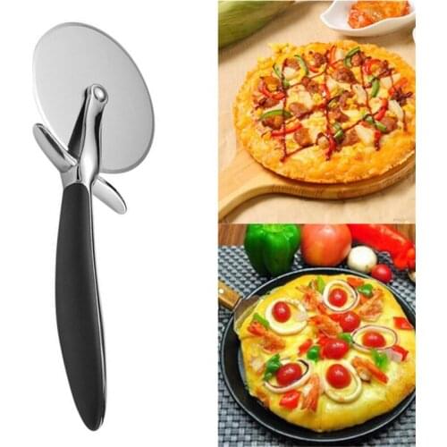 Pizza Cutter Zinc Alloy Single Wheel Cut Tools Diameter 7CM Household Pizza Knife Cake Gadget Pizza Tools