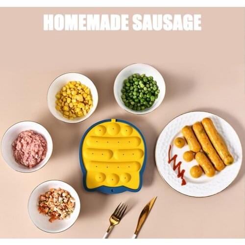 Sausage Silicone Mold BPA Free Non-Stick Sausage Making Tool