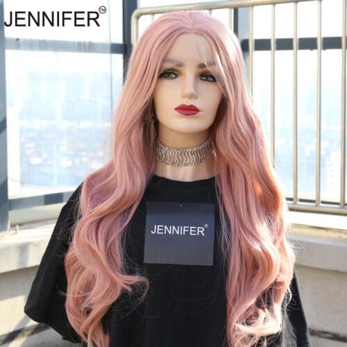 Synthetic Wigs For Women 28 Inch Long Straight/Wave Orange/Purple Color Lace Front Heat Resistant Fiber Cosplay/Daily