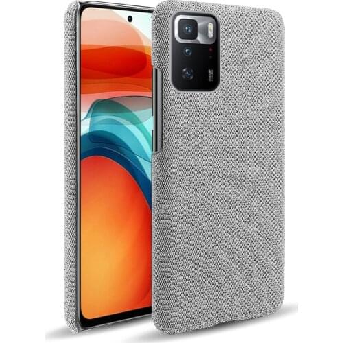 Cloth Texture Fit Phone Cases For Xiaomi Poco X3 GT Case Coque Luxury Febric Antiskid Cover For Xiomi POCO X3 NFC F3 M3 Funda