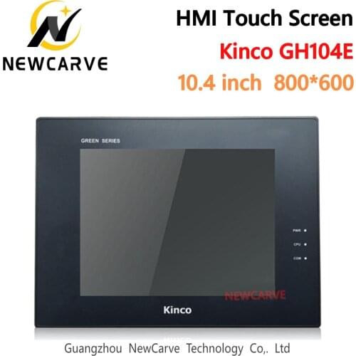Kinco GH104E 10.4 Inch HMI Touch Screen Ethernet SD Card Extension Human Machine Interface Replace MT4523TE NEWCARVE
