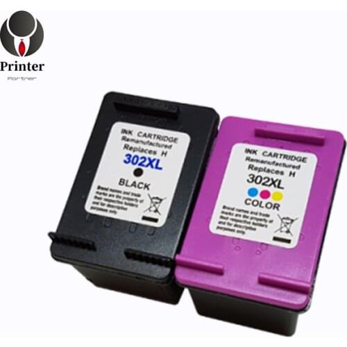 Printer-Partner repalcement ink cartridge 302 for hp Deskjet 1110 2130 2131 2132 2134 3630 3632 3634 3636 3637 3638 3639