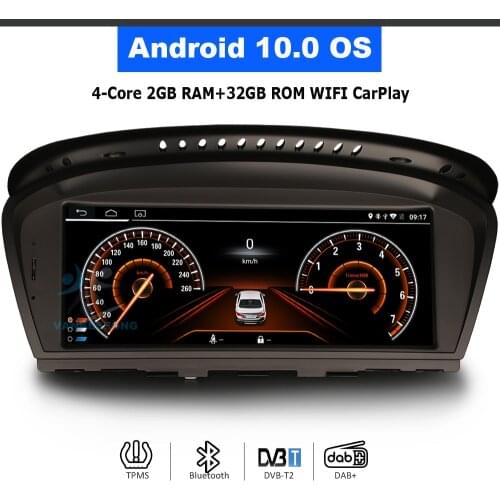 8.8" 8-Core Android 10 Car Multimedia Video Player DAB Car Radio Stereo GPS Sat Nav for BMW 3 Series E90 E91 E92 E93 CCC CIC