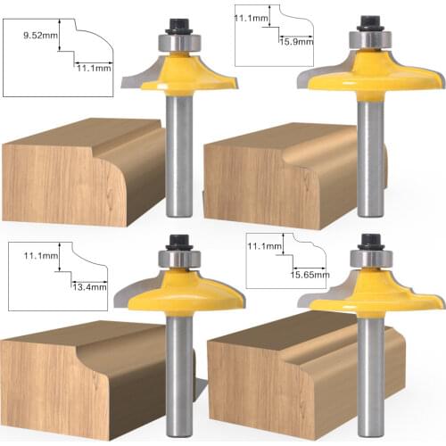 8mm Shank Drawer Front & Cabinet Door Front Router Bit Woodworking Milling Cutter