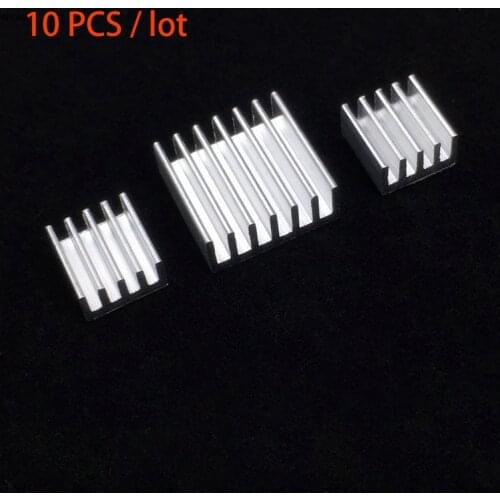 30PC Raspberry Pi 3 Heat Sink Aluminum Cooler Radiator for Raspberry Pi 3 Model B 3B Plus Heatsinks 10 Big + 20 Small