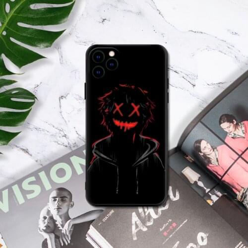 Black Matte Phone Case Phone Cases on For IPhone 12 Pro Max X XR 11 8 7 5 4 6 6S Mini Plus Soft Shockproof Phone Back Cover Case