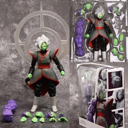 Dragon Ball SHF Anime Black Goku Zamasu Joint Movable Pvc Action Figures PVC Action Figure Collectible Figurals Toy