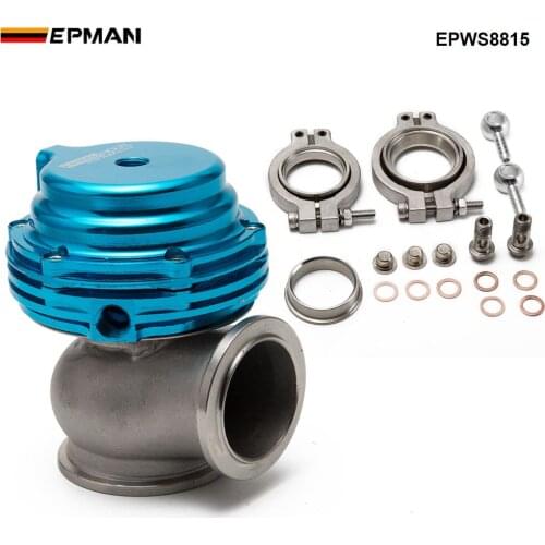 EPMAN 38MM Wastegate V-band Aluminum Anodized For Mazda Toyota Scion Acura Supercharge Turbo Manifold EPWS8815